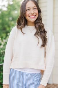 Girls: The Lucy Cream Sweater