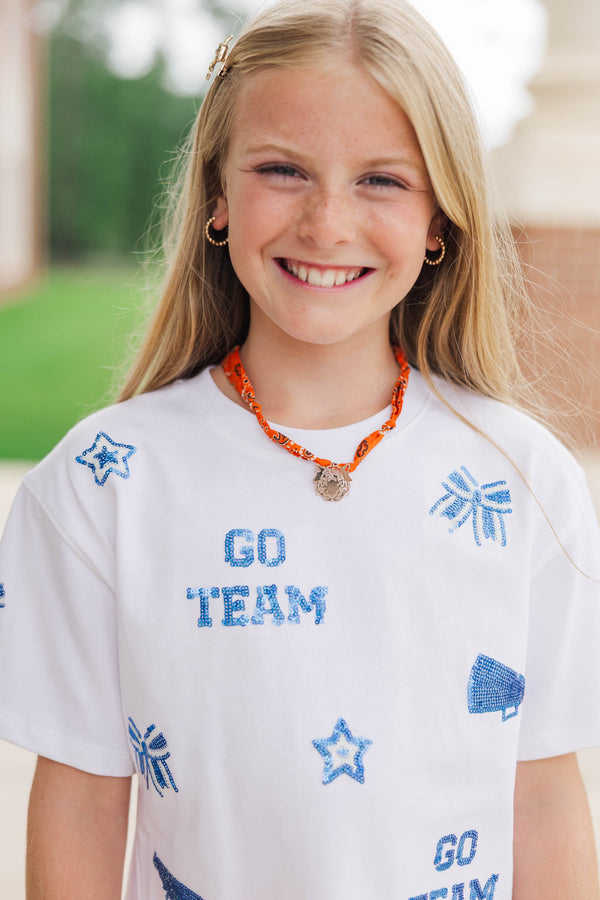 Girls: Loud And Proud Orange Tiger Necklace