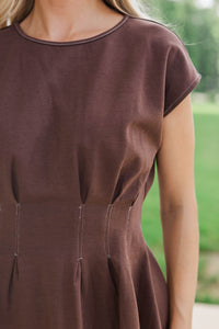Better Than The Best Brown Blouse