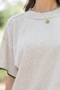 Most Requested Oatmeal Sweater