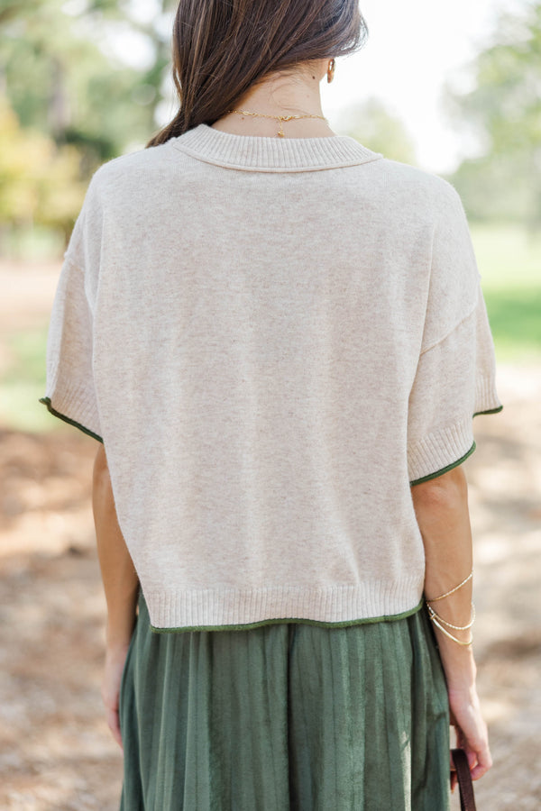 Most Requested Oatmeal Sweater
