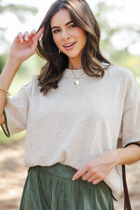 Most Requested Oatmeal Sweater