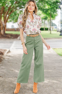 Daily Darling Cream Floral Blouse