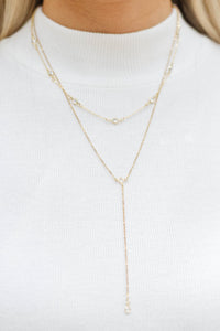 Simply Radiant Gold Layered Necklace