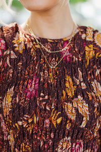 Simply Radiant Gold Layered Necklace