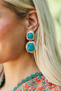 Sweet Little Treasure Gold Earrings