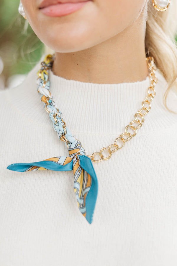 Lovely Things Blue Necklace