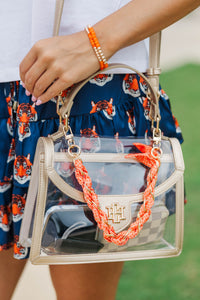 Perfect Pairing Gold Clear Purse