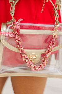 Naturally Charming Red Bag Charm