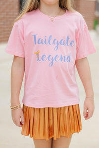 Girls: Tailgate Legend Blush Graphic Tee