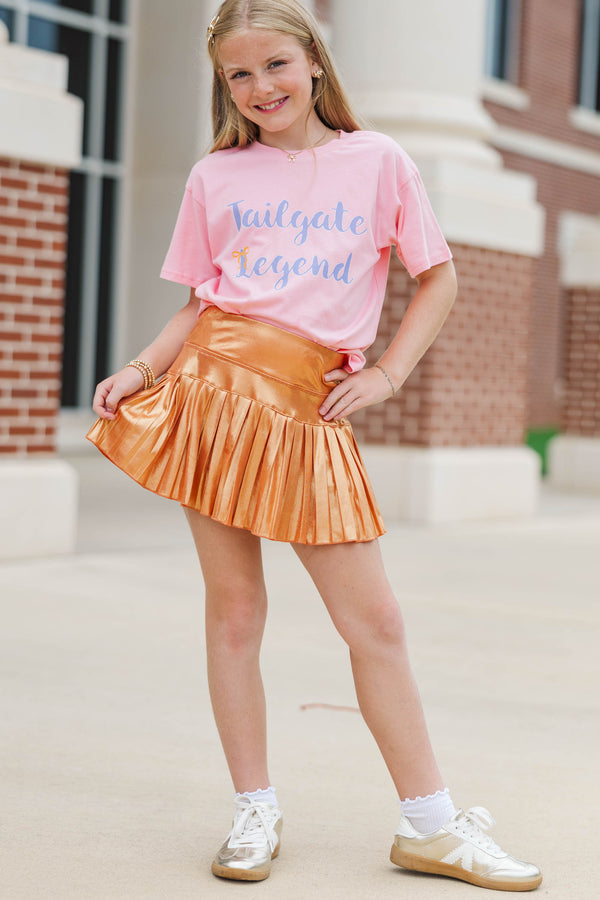 Girls: Tailgate Legend Blush Graphic Tee