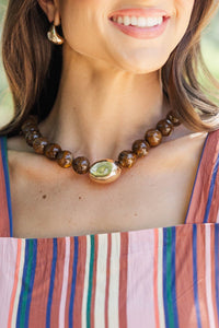 New Wonder Brown Necklace