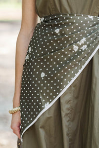 A Beautiful Place Olive Midi Dress