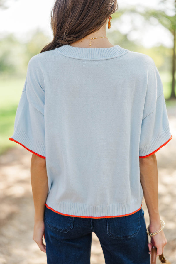 Most Requested Light Blue Sweater