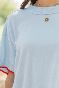 Most Requested Light Blue Sweater