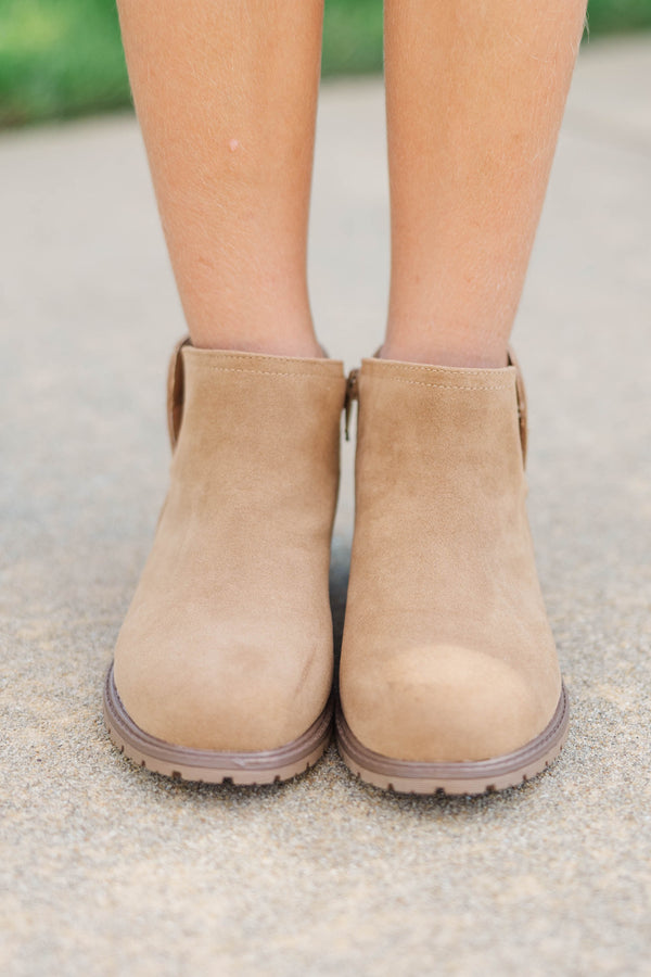 Girls: Daily Foundation Brown Booties