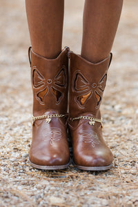 Girls: Arrive In Style Brown Boots