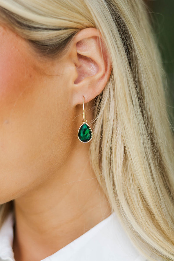 Exquisite Taste Gold Drop Earrings