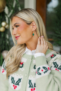 Exquisite Taste Gold Drop Earrings