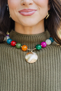 Fine Things Colorful Beaded Necklace