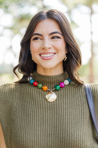 Fine Things Colorful Beaded Necklace