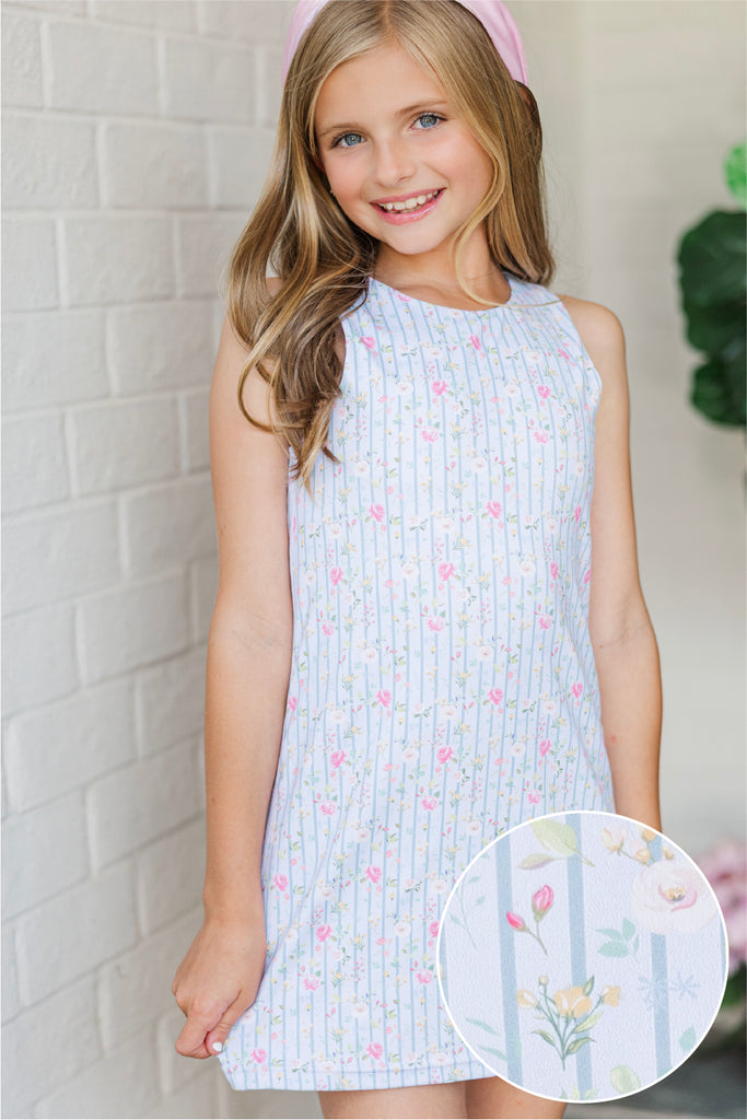Darla Tennis Dress - Blue Buffalo Check