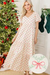 NURSING COLLECTION: Falling In Love Cream Maxi Dress
