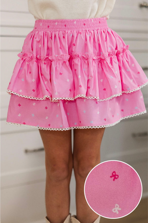 Girls: Go To Outfit Bow Print Gift Set