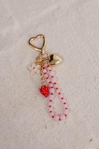Girls: A Lot Of Love Pink Heart Bag Charm