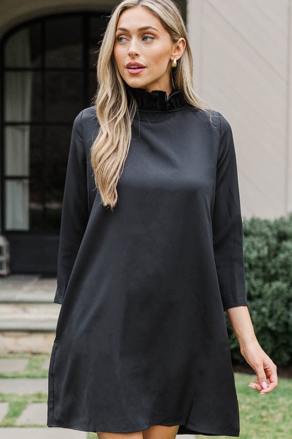 This Is It Black Swing Dress