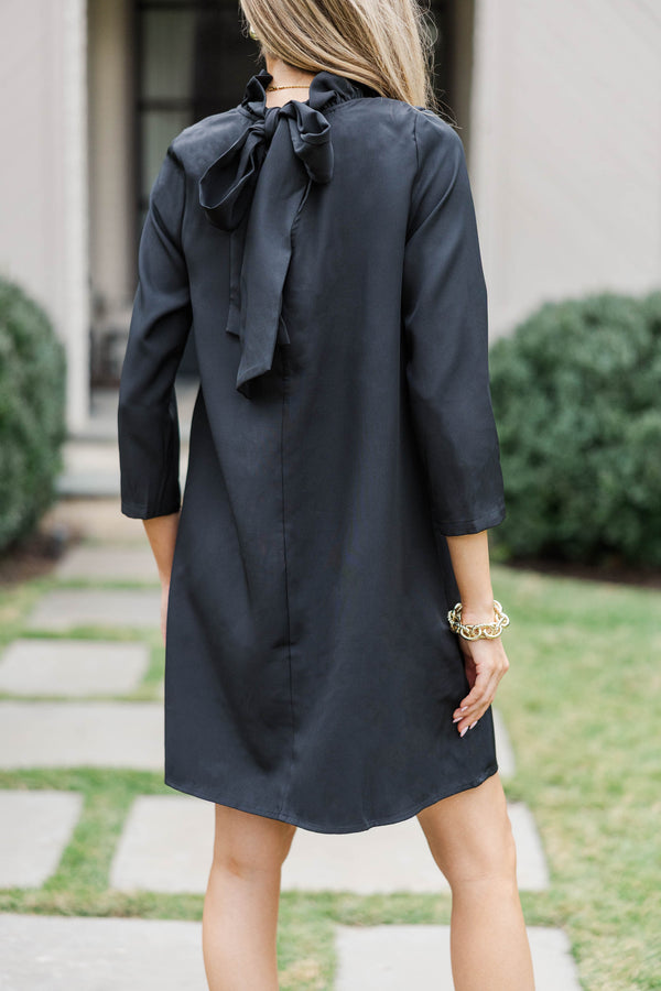 This Is It Black Swing Dress