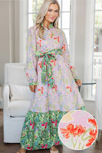 NURSING COLLECTION: Kind of Perfect Pink Floral Midi Dress