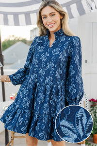 navy lace babydoll dress Always On My Mind Navy Blue Lace Babydoll Dress, Medium - The Mint Julep Boutique