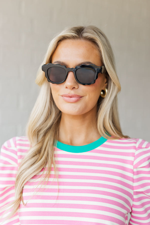 It's Your Day Black Sunglasses