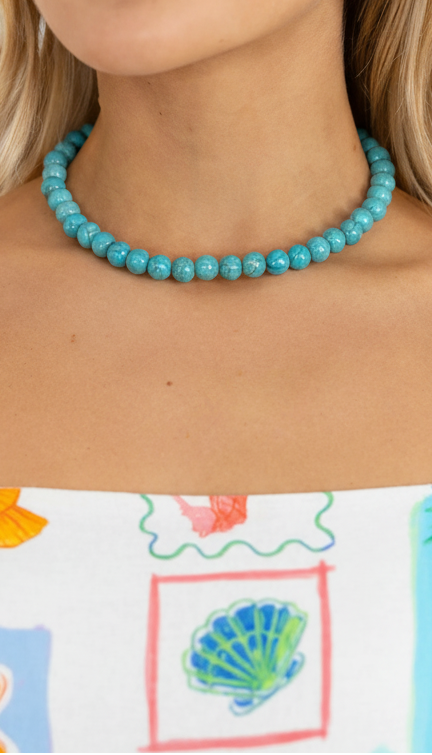 Nothing But Easy Green Necklace