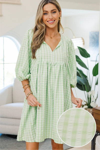 long sleeve gingham dress NURSING COLLECTION: It's All True Green – Shop the Mint Size:56 X-Long Mid Century Unagusta Highboy 92cm/36′′ hip Collection:Spring Break
