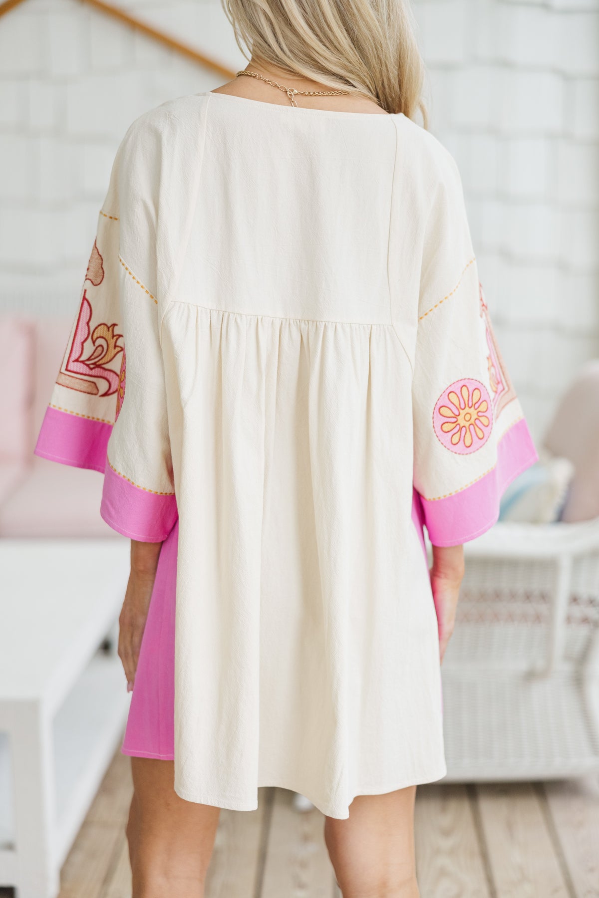 just my type mini dress Just My Type Pink Floral Embroidery Babydoll Dress – Shop the Mint