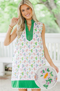 At Any Rate Purple Medallion Dress