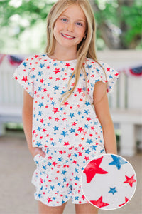 Girls: Feeling Fun White Stars Set