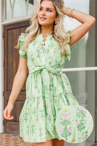 Made For Today Green Floral Dress