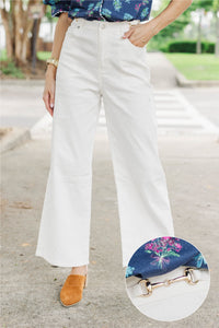 Sure Thing White Jeans