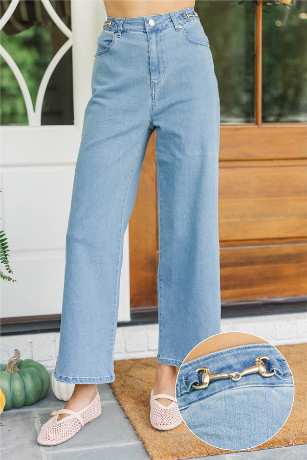 Sure Thing Blue Denim Jeans