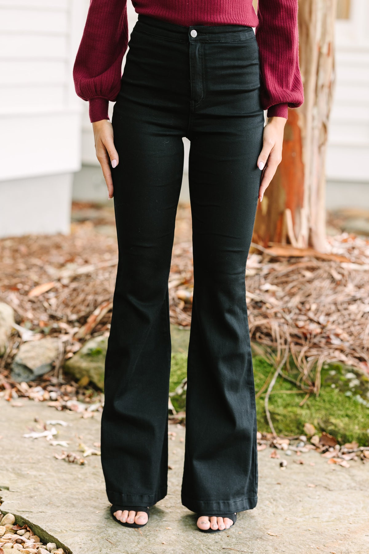 Black Women's Bell Bottom Pants Clothing Tall High Waist Flare Dress Pants Alloy Apparel Black Women's Bell Bottom Pants Clothing Tall High Waist Flare Dress Pants Alloy Apparel