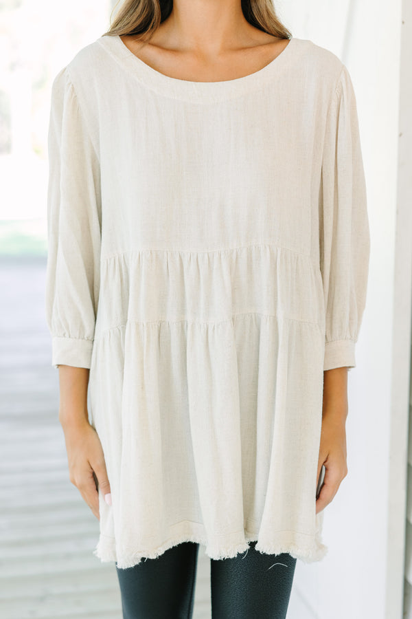 TIERED COTTON TUNIC