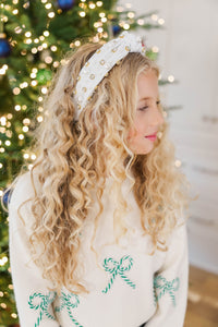 Girls: Must Be Dreaming White Pearl Headband