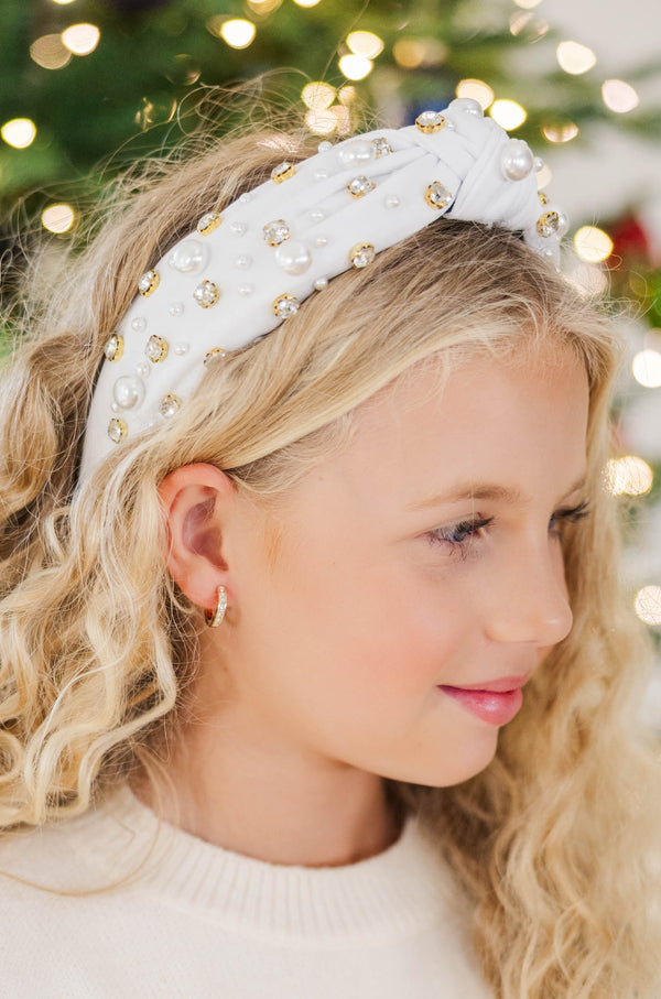 Girls: Must Be Dreaming White Pearl Headband
