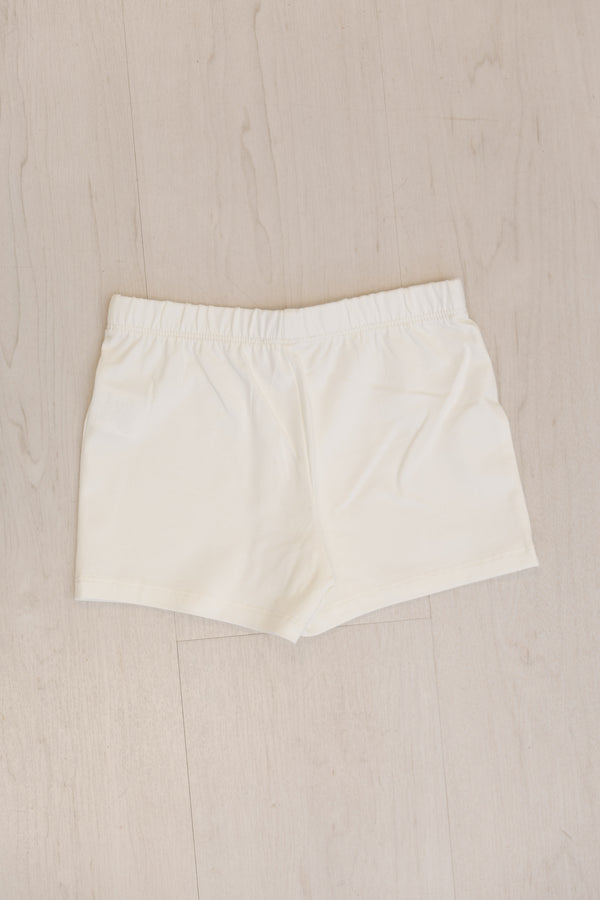 Girls: The Lily White Layering Shorts