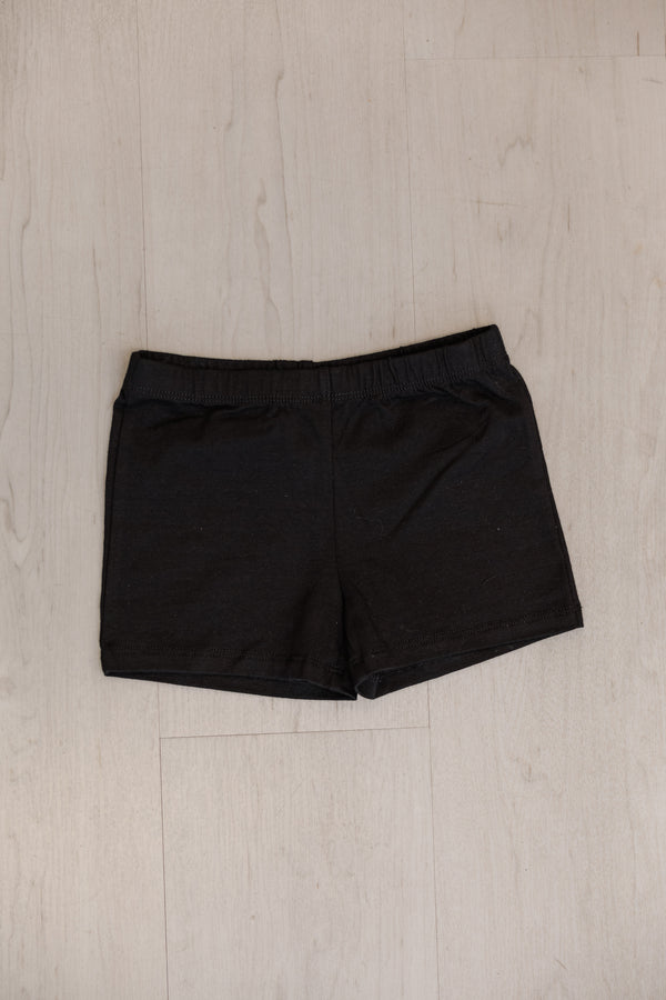 Girls: The Lily Black Layering Shorts