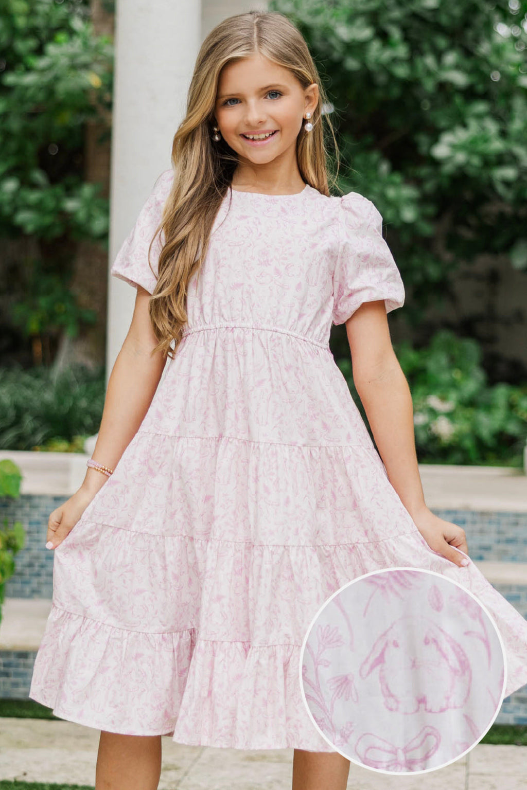 cotton girls dress Peru Girls Dress Gray | Size 4