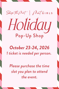 Mint Girls Holiday Pop-Up 